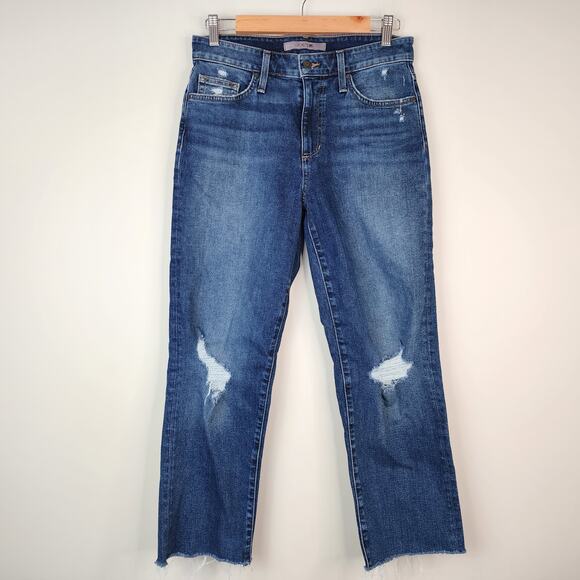 Joe's Niki Boyfriend Jeans Inglewood Wash Women's 27 Distressed Stretch Denim - Picture 9 of 9